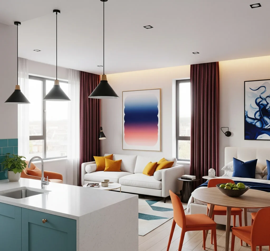 Stylish Apartment Decorating Tips & Ideas for Small Spaces apartment decorating living room