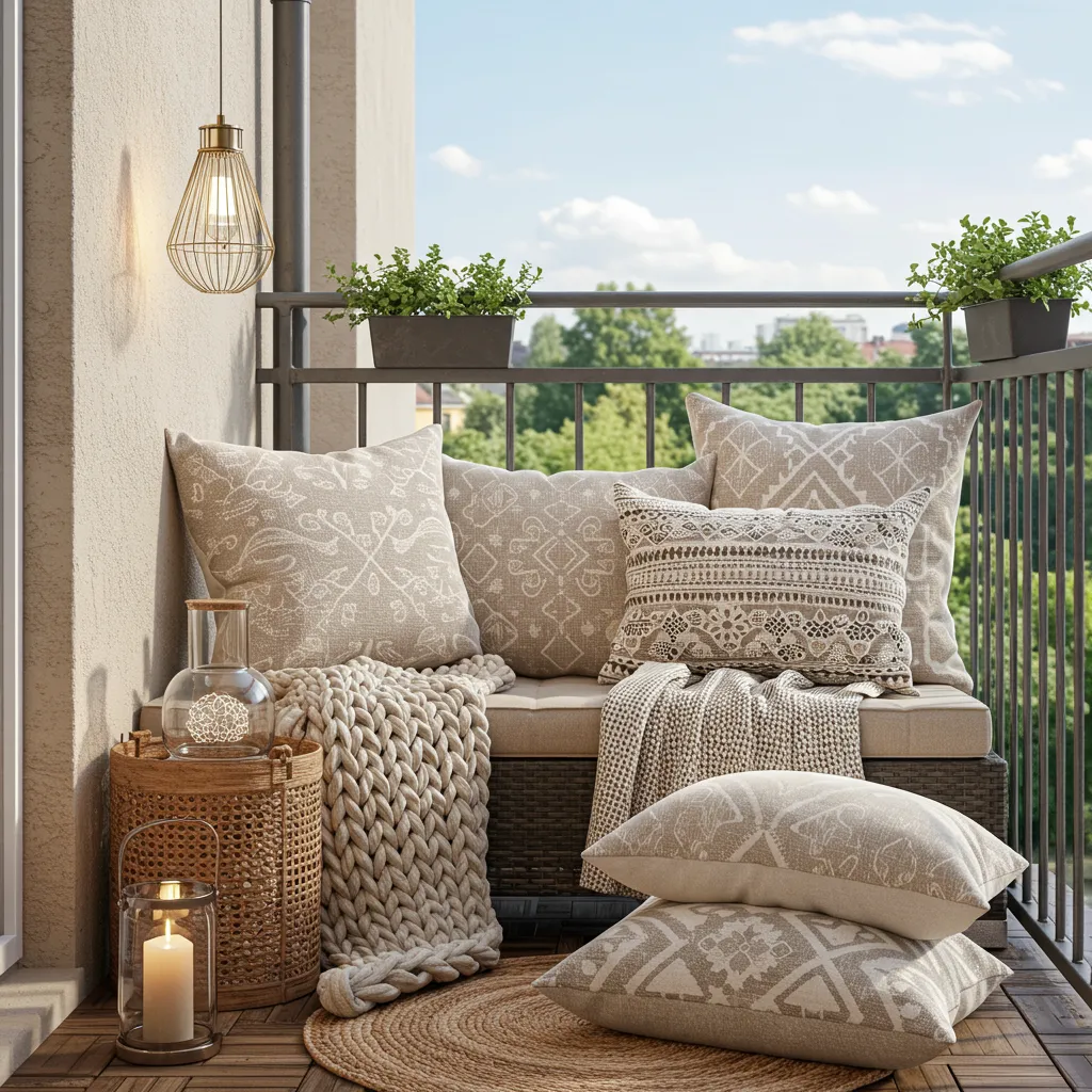 10 Cozy Balcony Ideas That Create a Space You'll Never Want to Leave balcony furniture small space