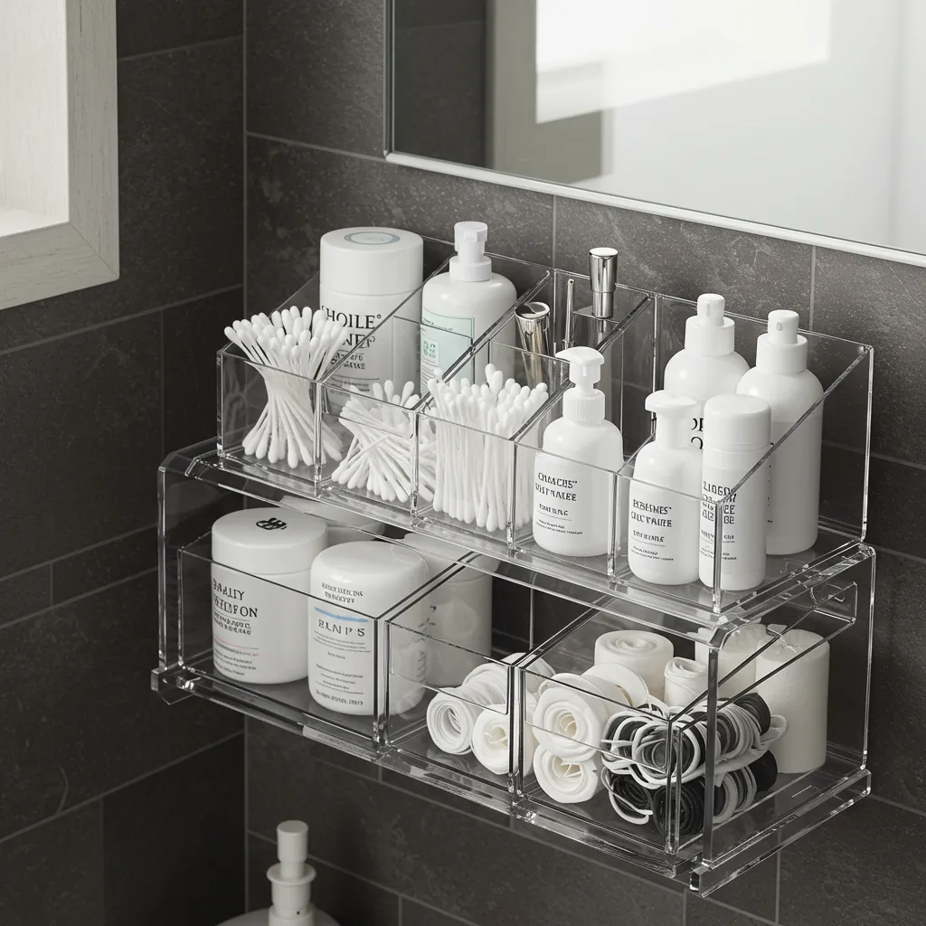 bathroom organization