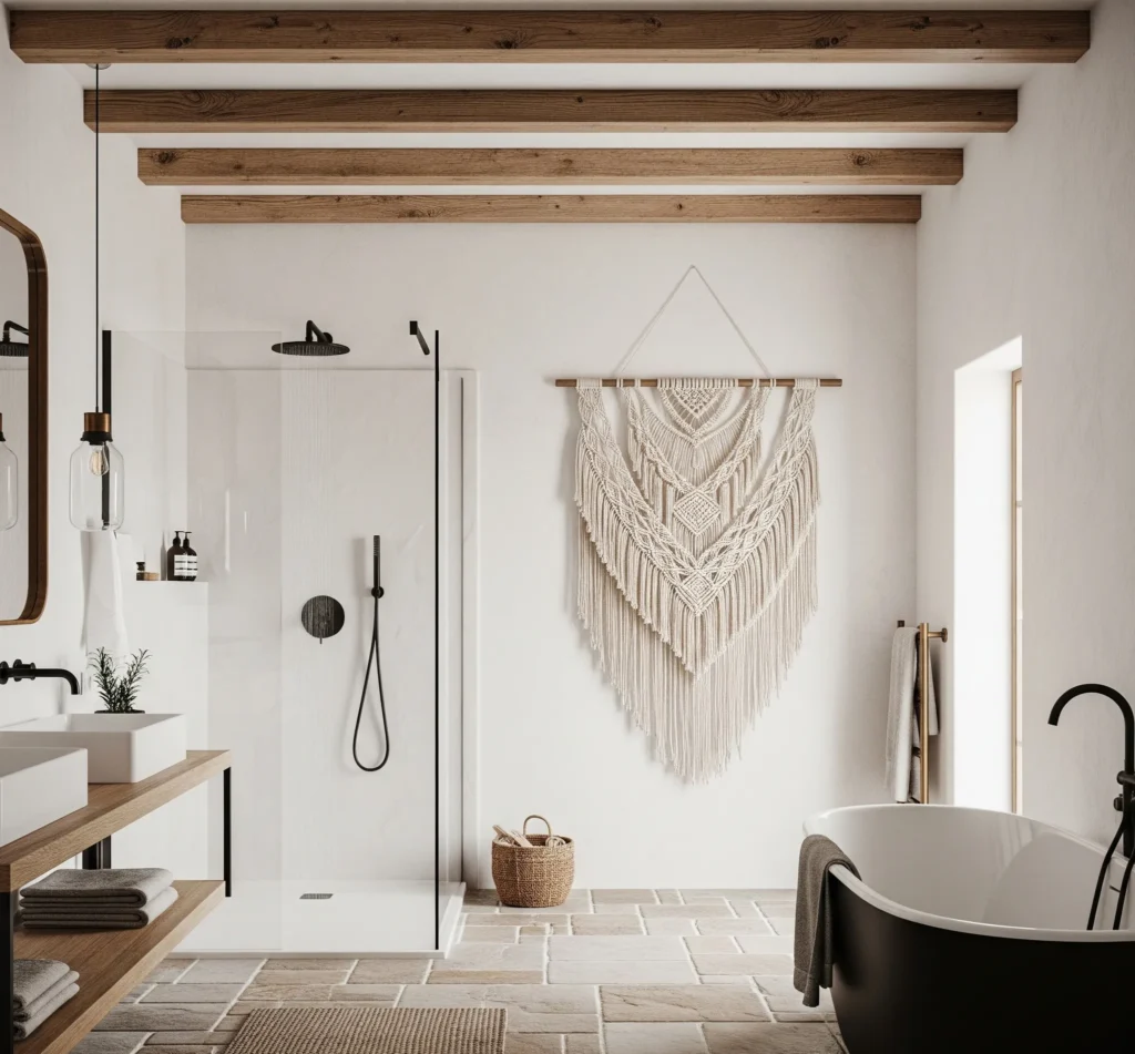 Boho Bathroom Decor Ideas That Don’t Look Overdone boho bathroom decor ideas