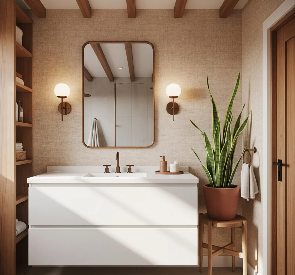 Boho Bathroom Decor Ideas That Don’t Look Overdone boho bathroom vanity