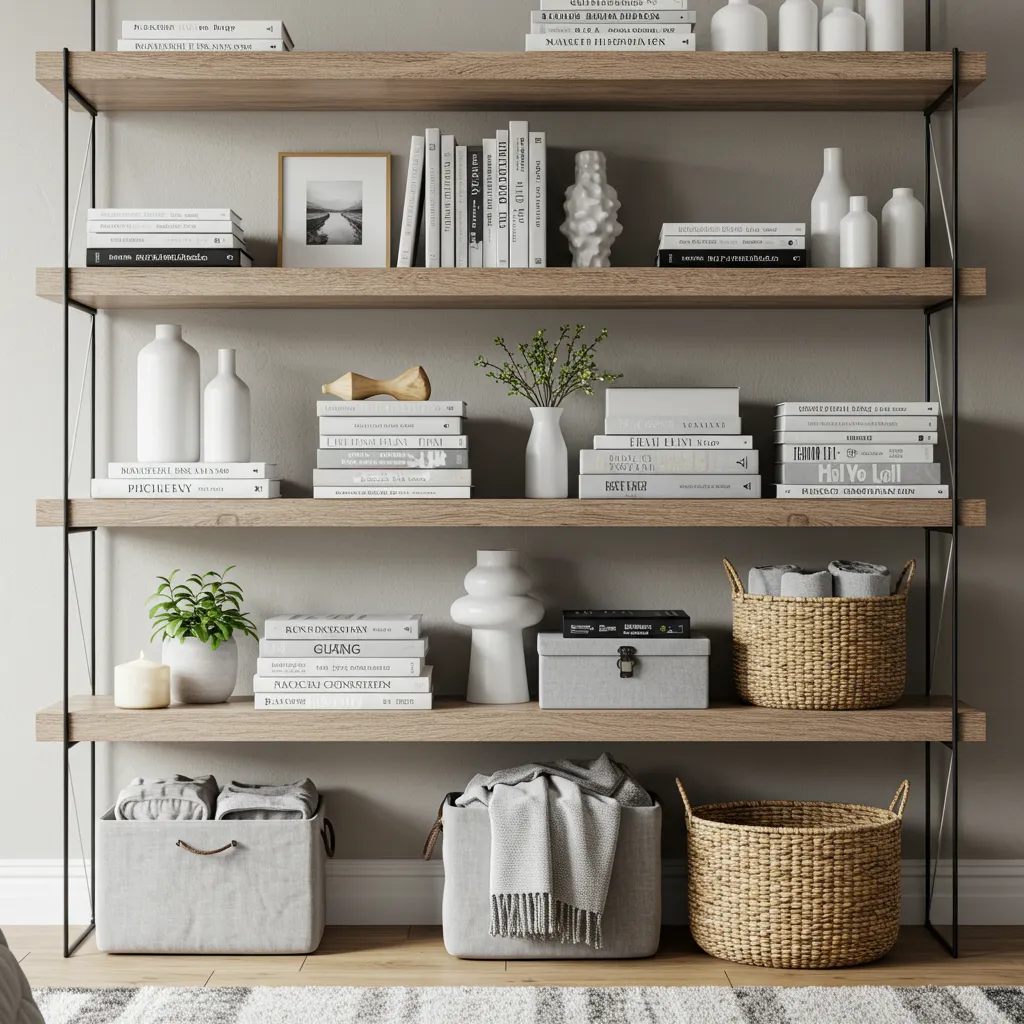 bookshelf organization