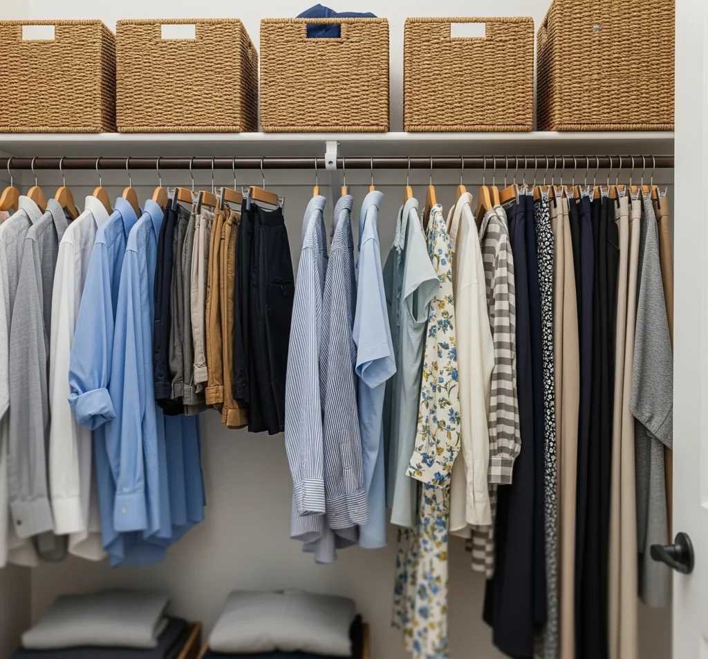 27 Life-Changing Organizing Hacks That Actually Make Your Home Look Bigger closet organization ideas