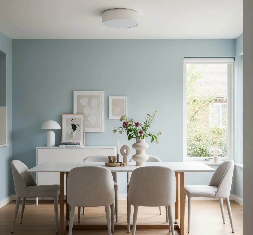 color drenching dining room