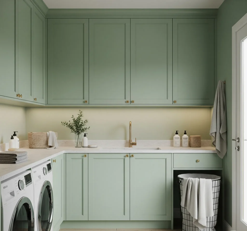 color drenching interiors