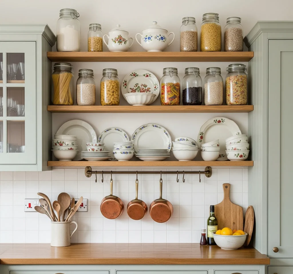 How to Create a Cottagecore Aesthetic in Every Room cottagecore kitchen