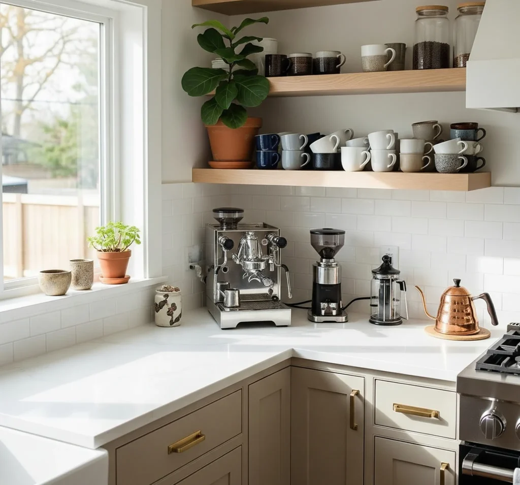 counter top decor kitchen