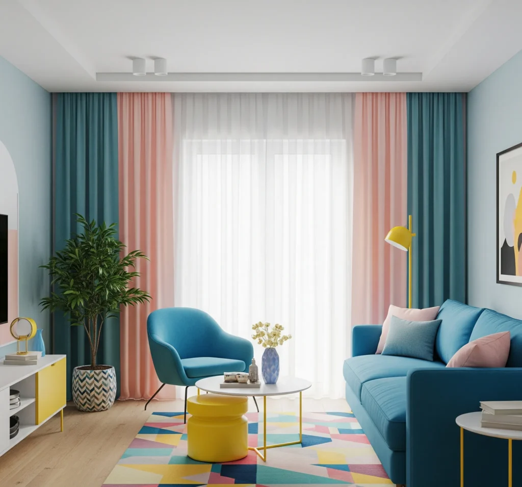 17 Living Room Designs So Gorgeous You’ll Want to Redecorate Tonight curtain designs living room