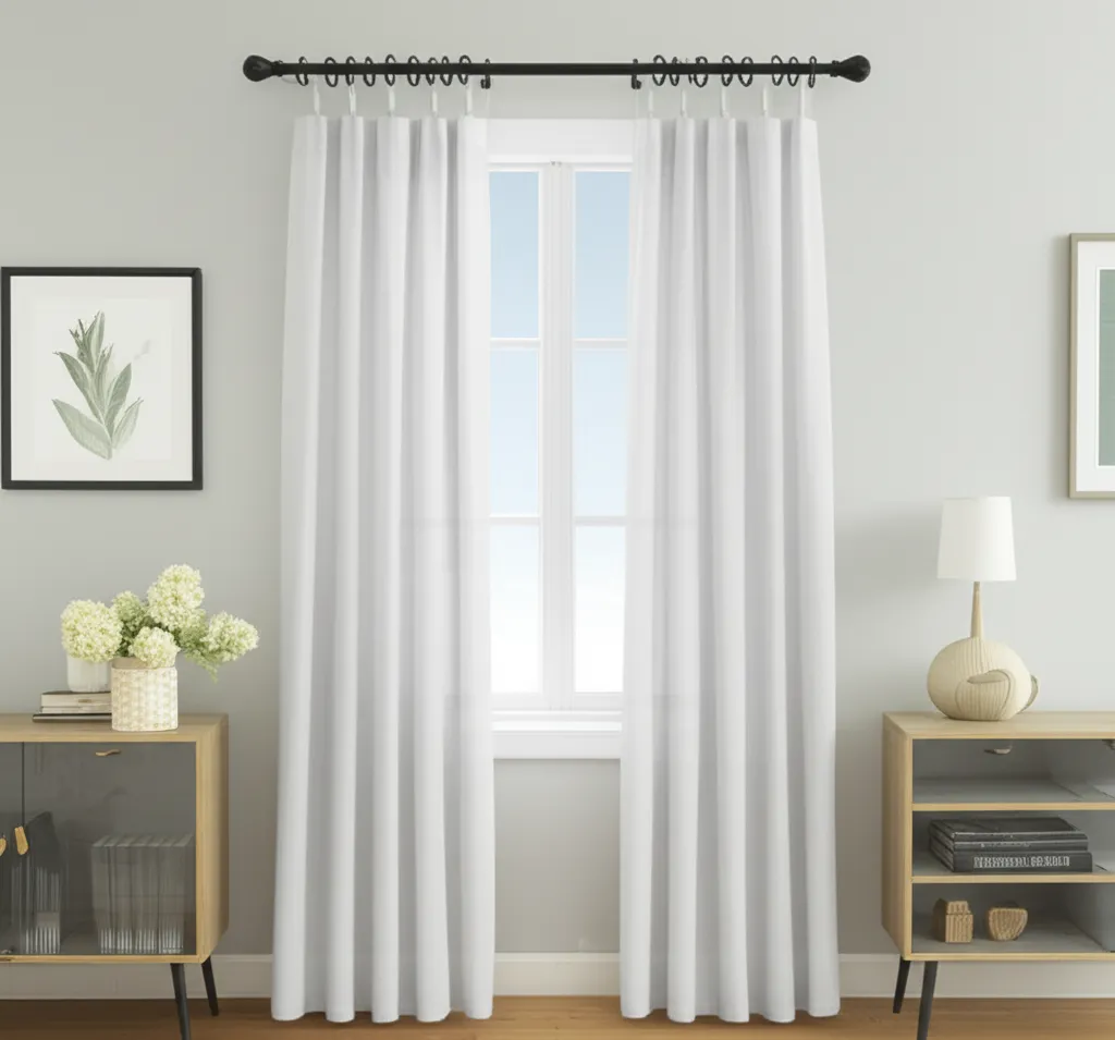 13 Genius No-Sew Curtain Ideas Every Renter Will Love (No Drilling Needed!) curtains without drilling