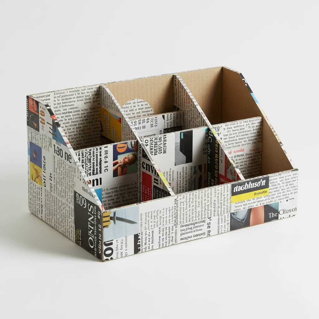 diy cabinet organizer decoupage