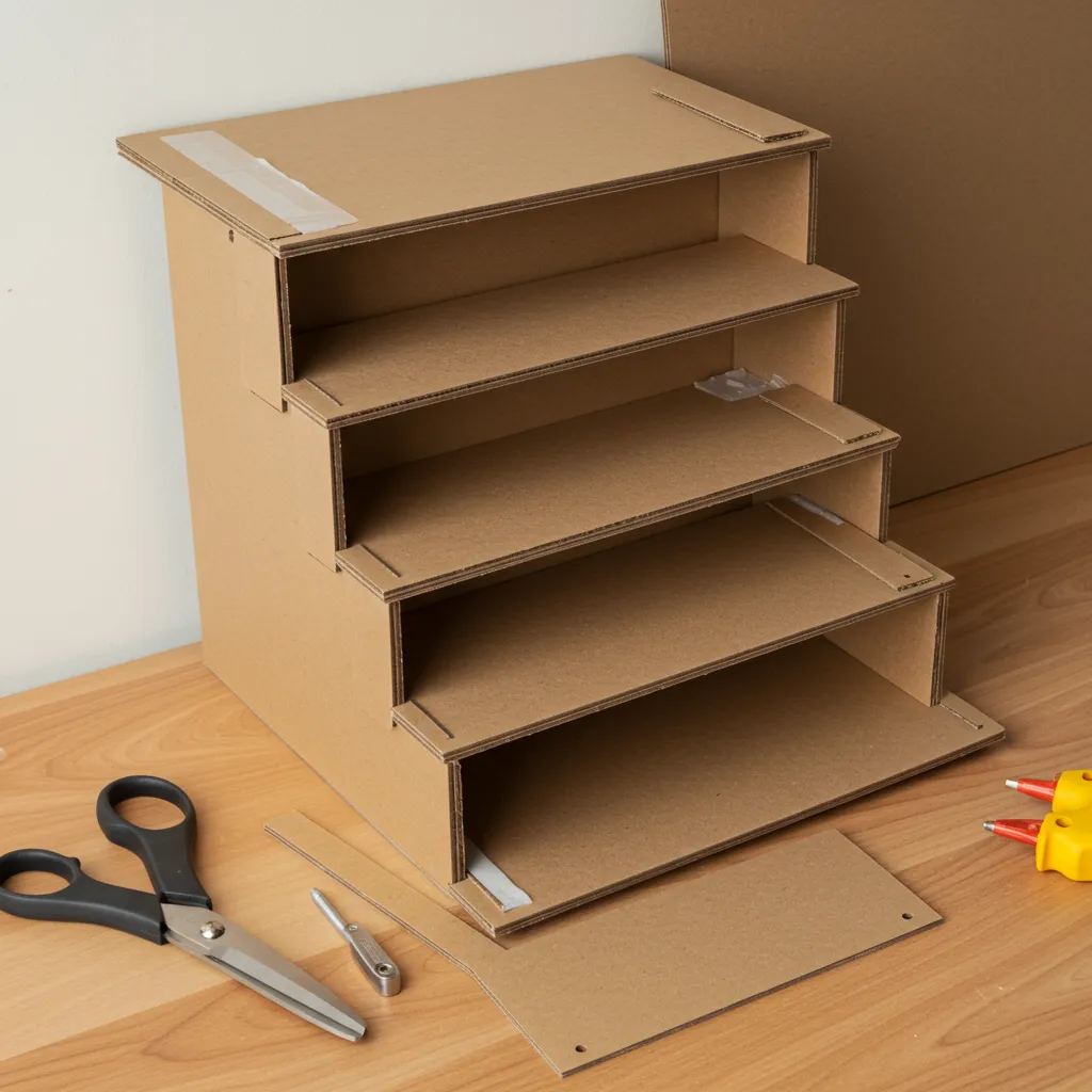 diy cabinet organizer shelves