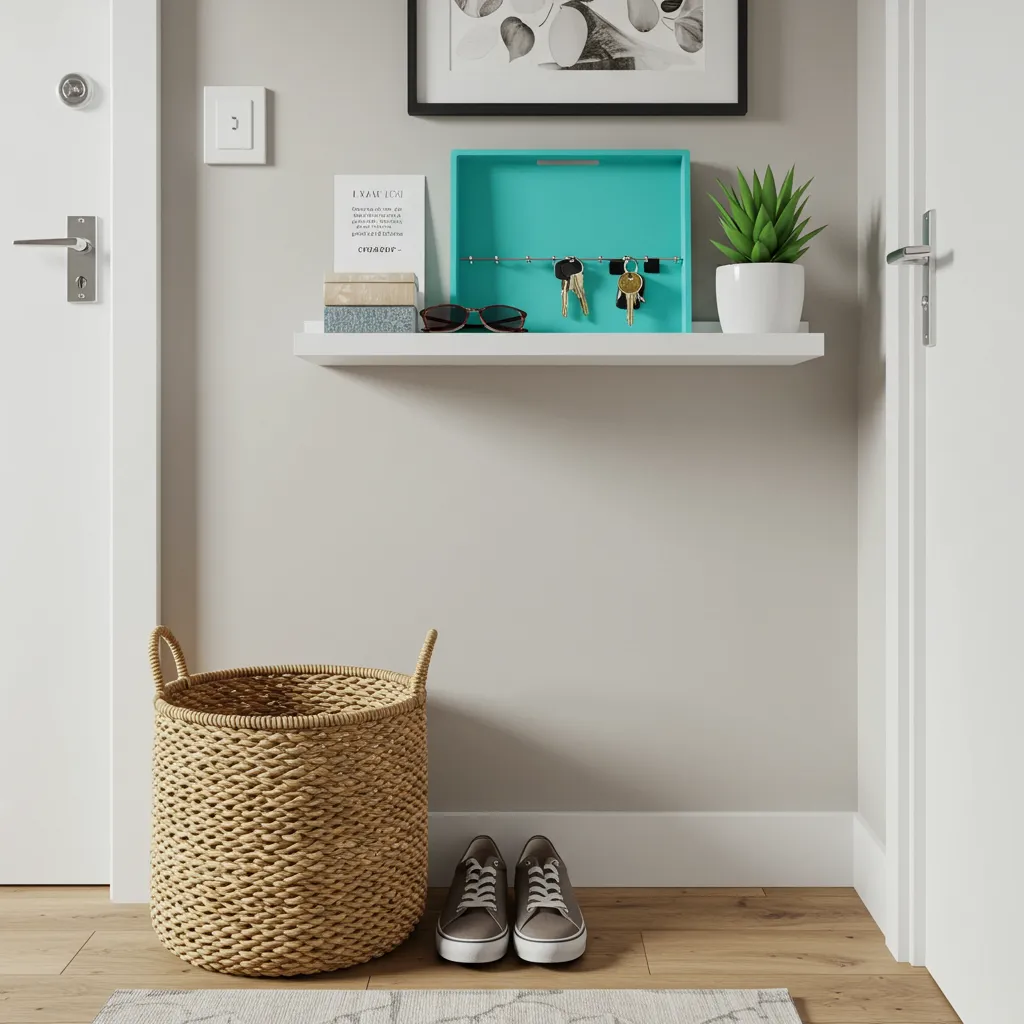 Entryway Decorating Ideas for Apartments with No Foyer entryway wall decor