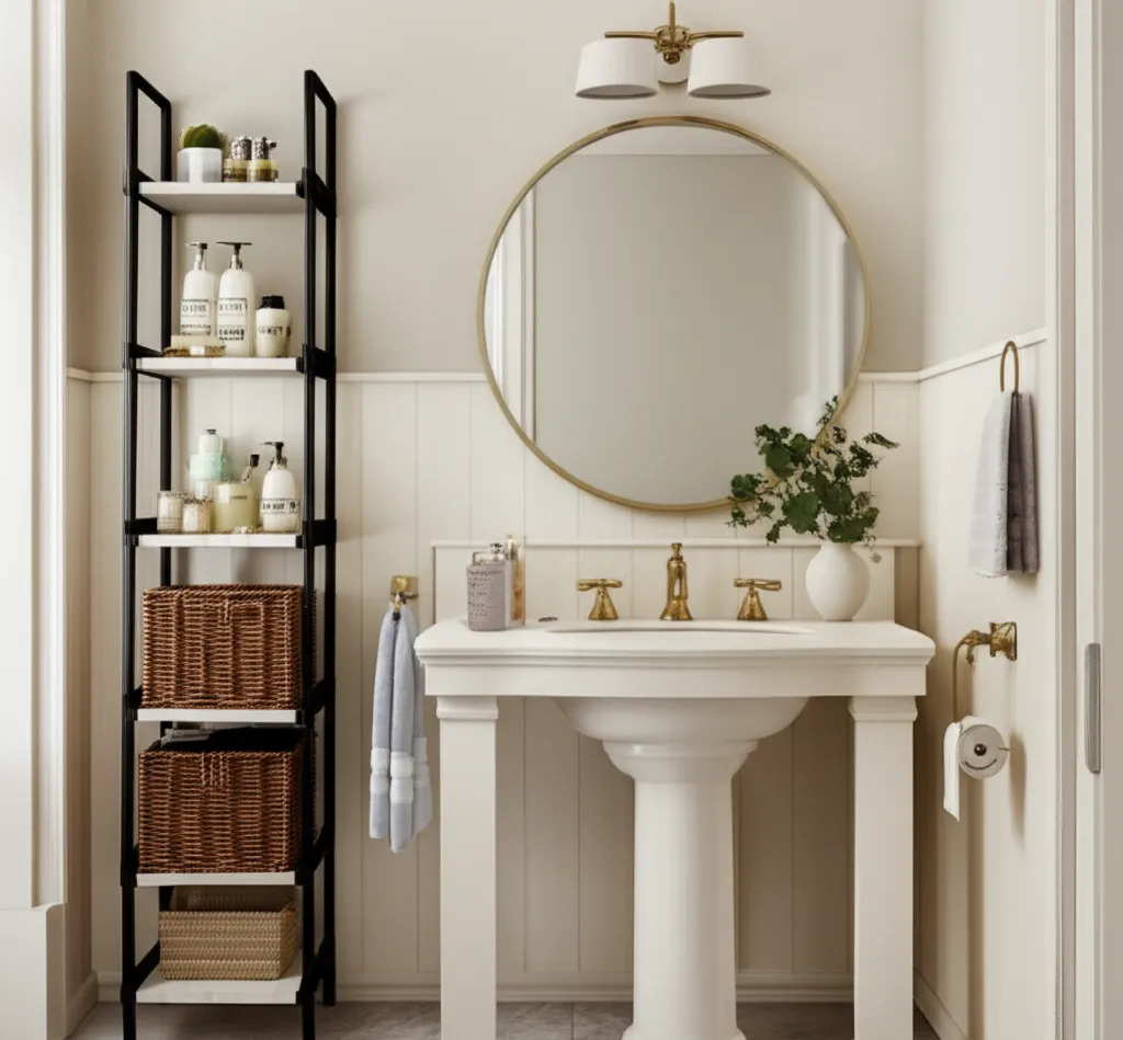 guest bathroom decor