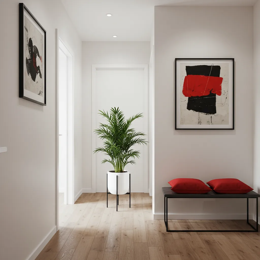 15 Narrow Hallway Decorating Ideas To Make Your Home Feel Spacious hallway decorating walls