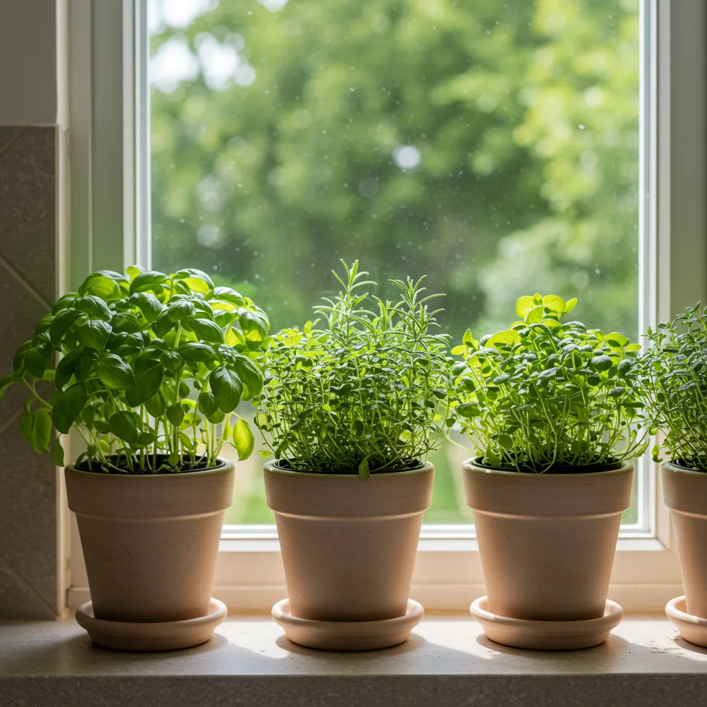 How to Start a Kitchen Herb Garden (Even if You Don’t Have a Yard) herb garden ideas