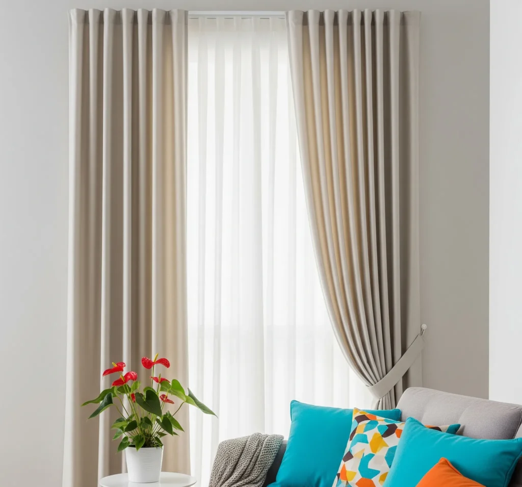 how to hang curtains properly