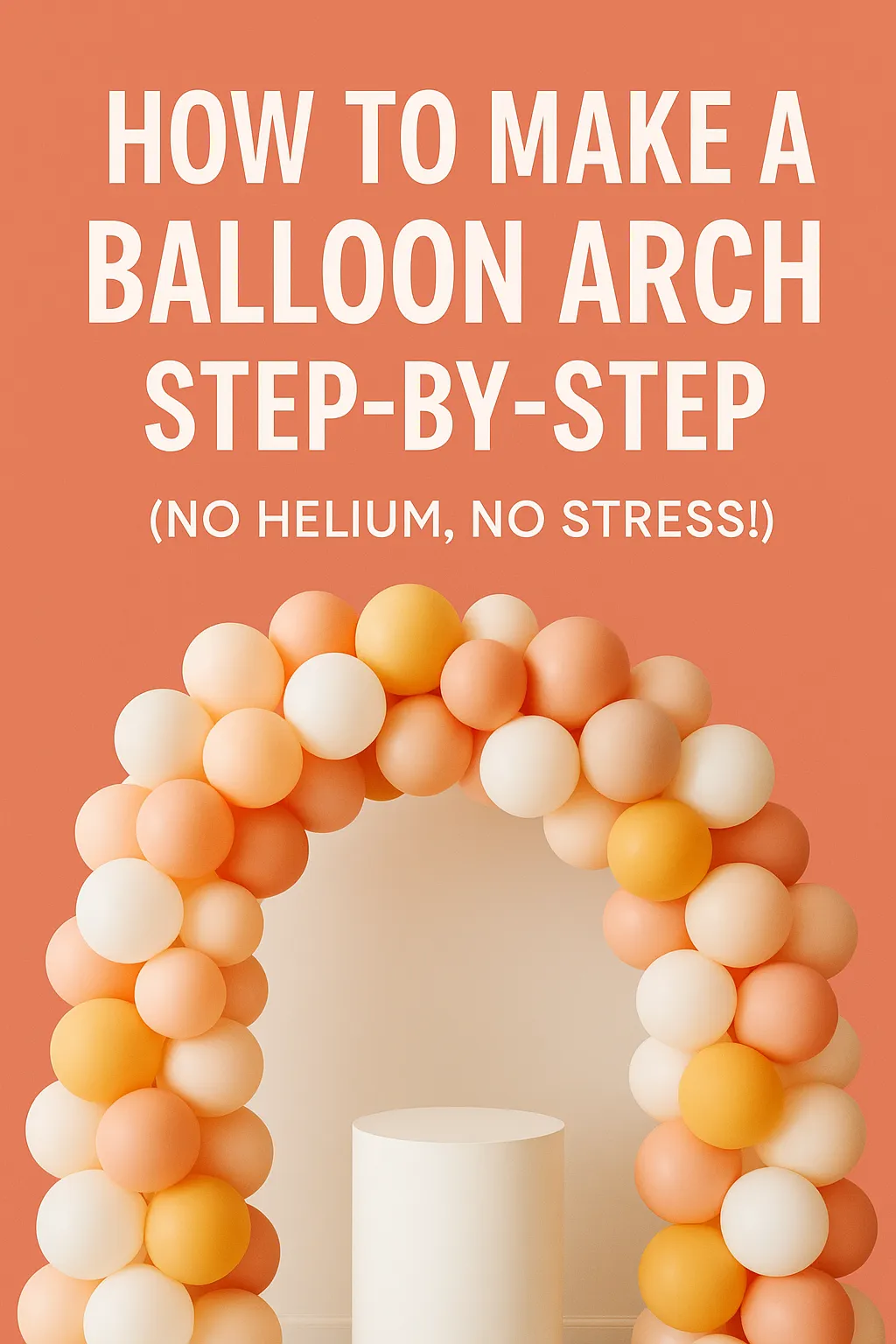 how to make a balloon arch