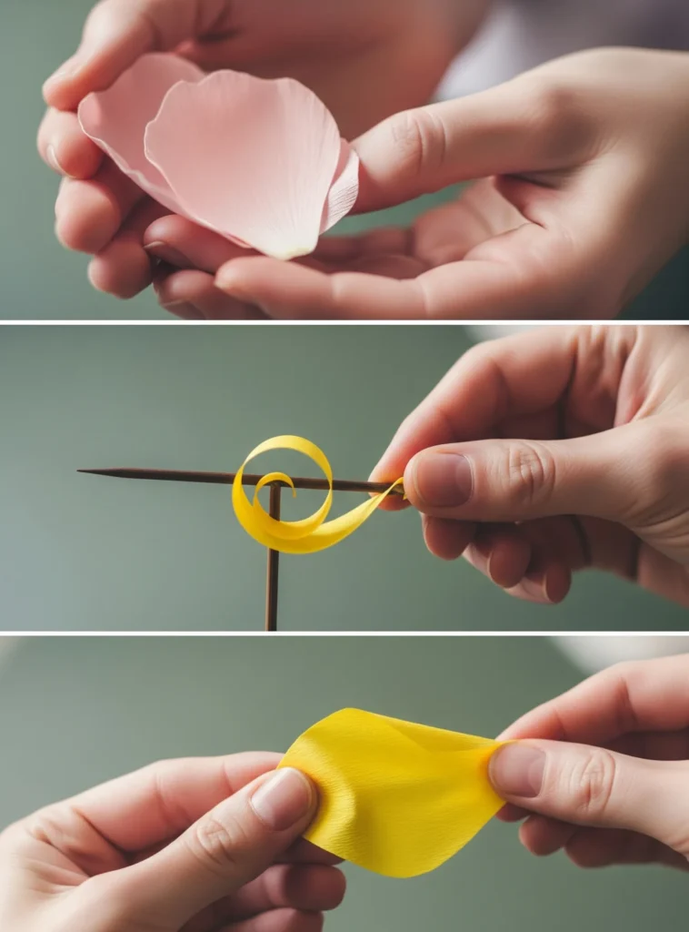 How to Make Paper Flowers That Look Real (3 Free Templates Inside!) how to make paper flowers simple