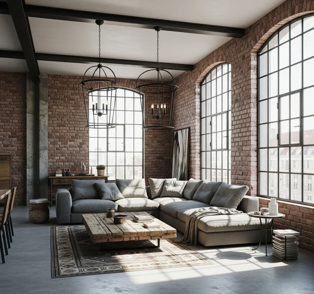 10 Industrial Decor Ideas That Look Stylish & Cozy industrial decor lighting