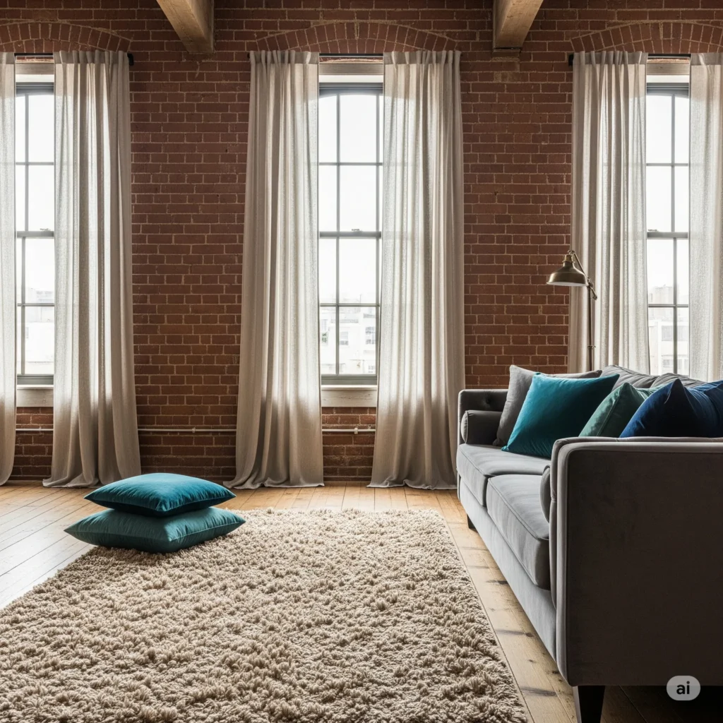 10 Industrial Decor Ideas That Look Stylish & Cozy industrial decor with exposed brick