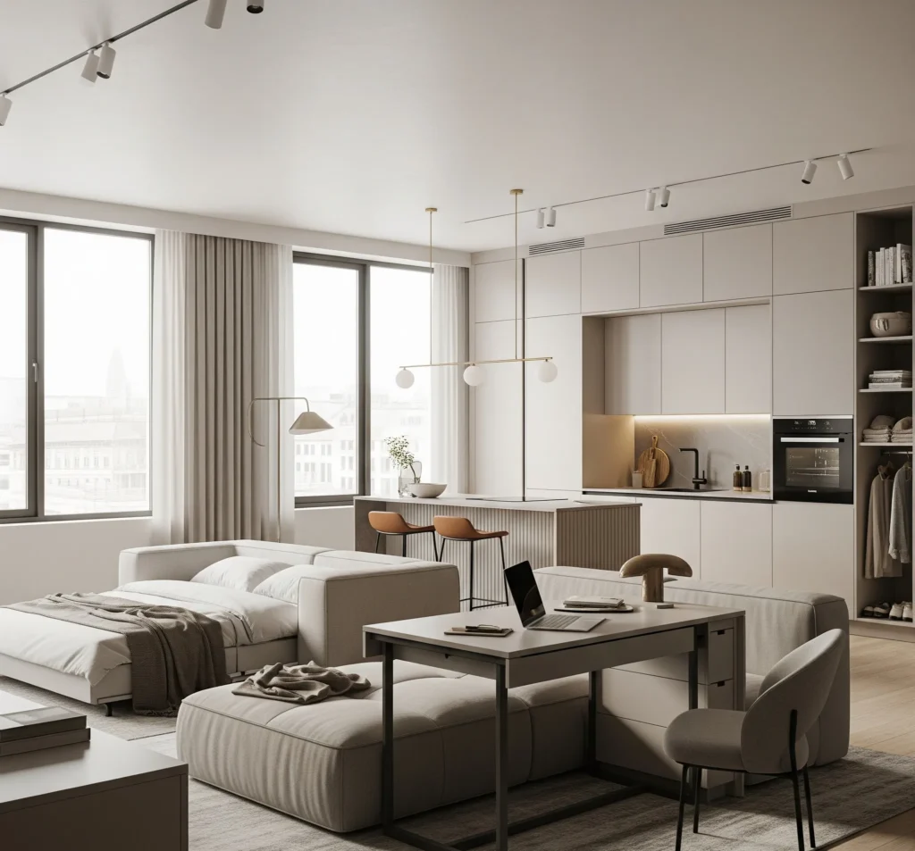 mini studio apartment ideas