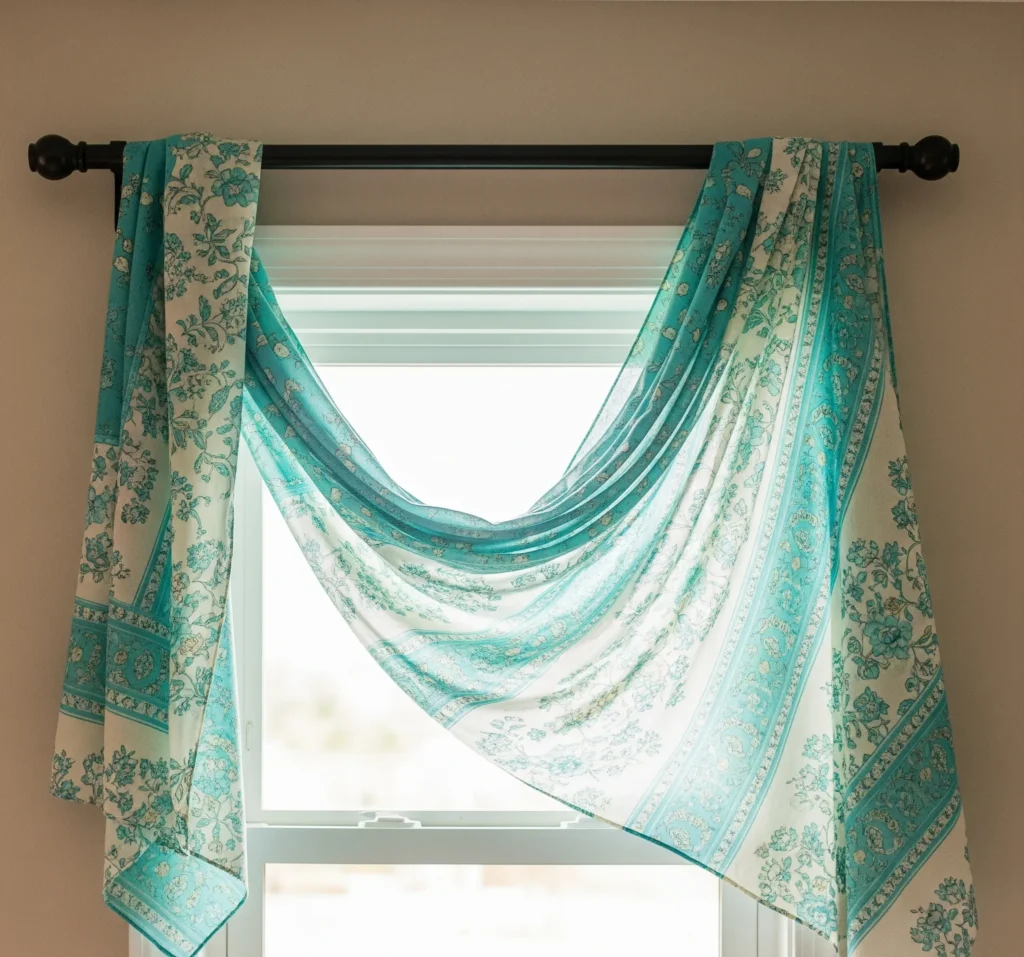 13 Genius No-Sew Curtain Ideas Every Renter Will Love (No Drilling Needed!) no sew curtains for renters