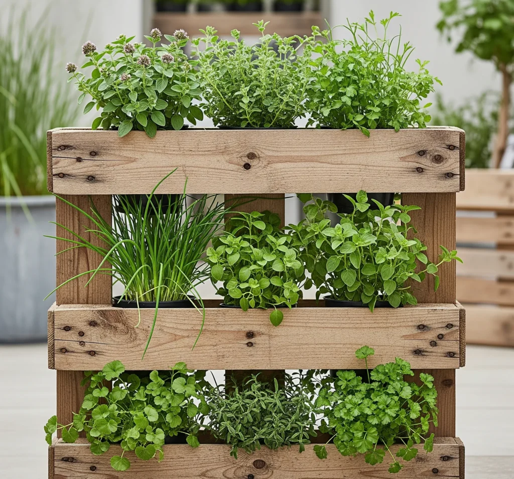 The Ultimate Herb Garden Guide: Design, Plant & Enjoy Fresh Herbs pallet herb garden