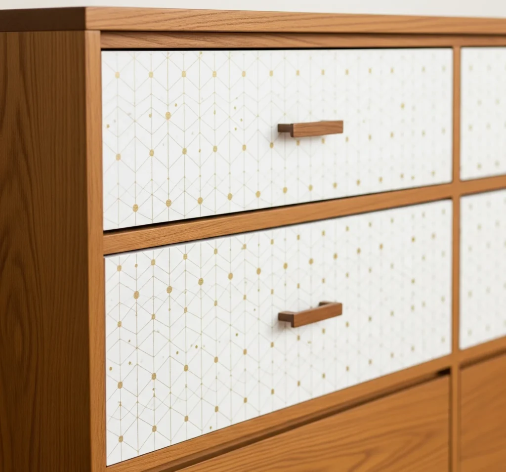 15 Peel and Stick Wallpaper Ideas That Instantly Transform Any Room (No Damage!) peel and stick wallpaper geometric