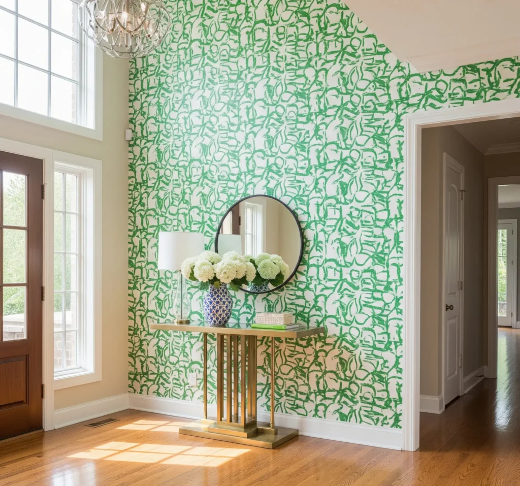 15 Peel and Stick Wallpaper Ideas That Instantly Transform Any Room (No Damage!) peel and stick wallpaper renter friendly