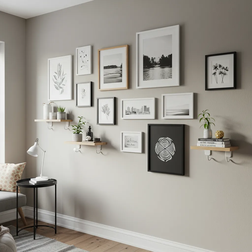 renter friendly wall decor