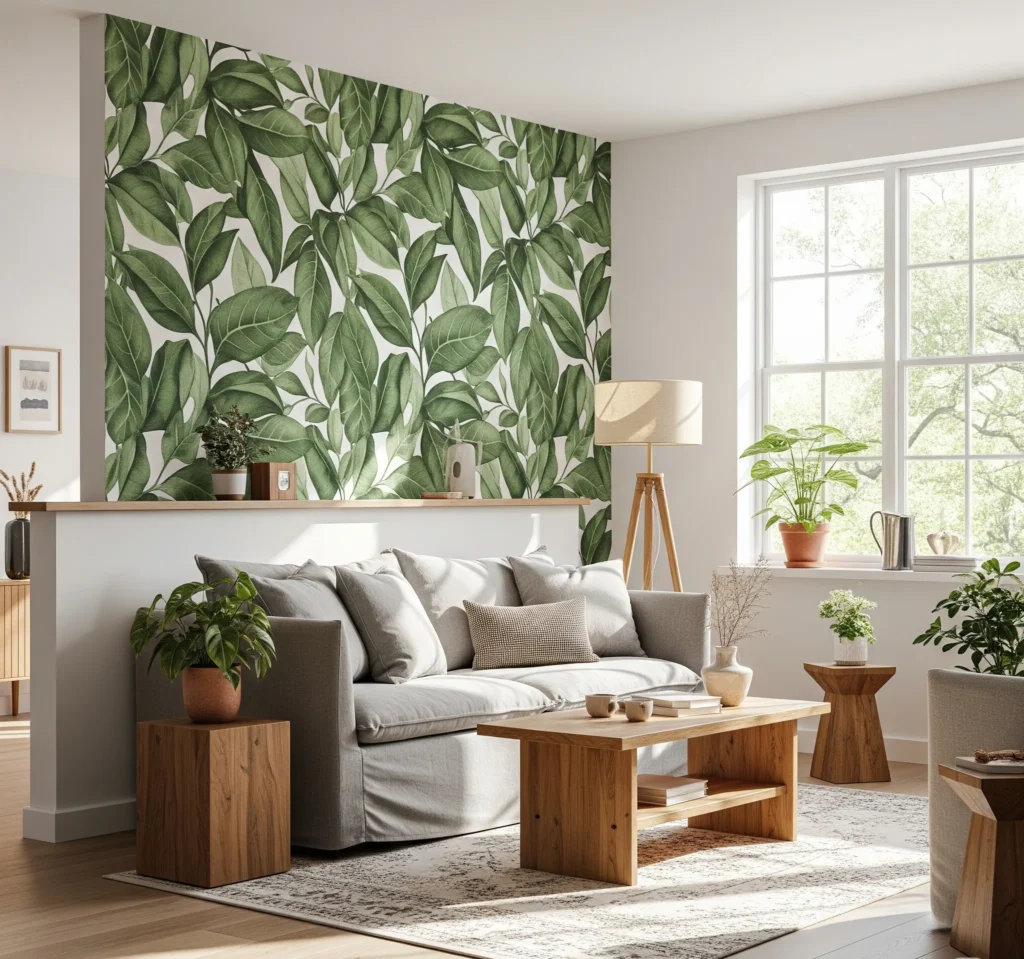 Temporary Wallpaper Ideas For Renters (That Peel Off Clean) renter safe wallpaper