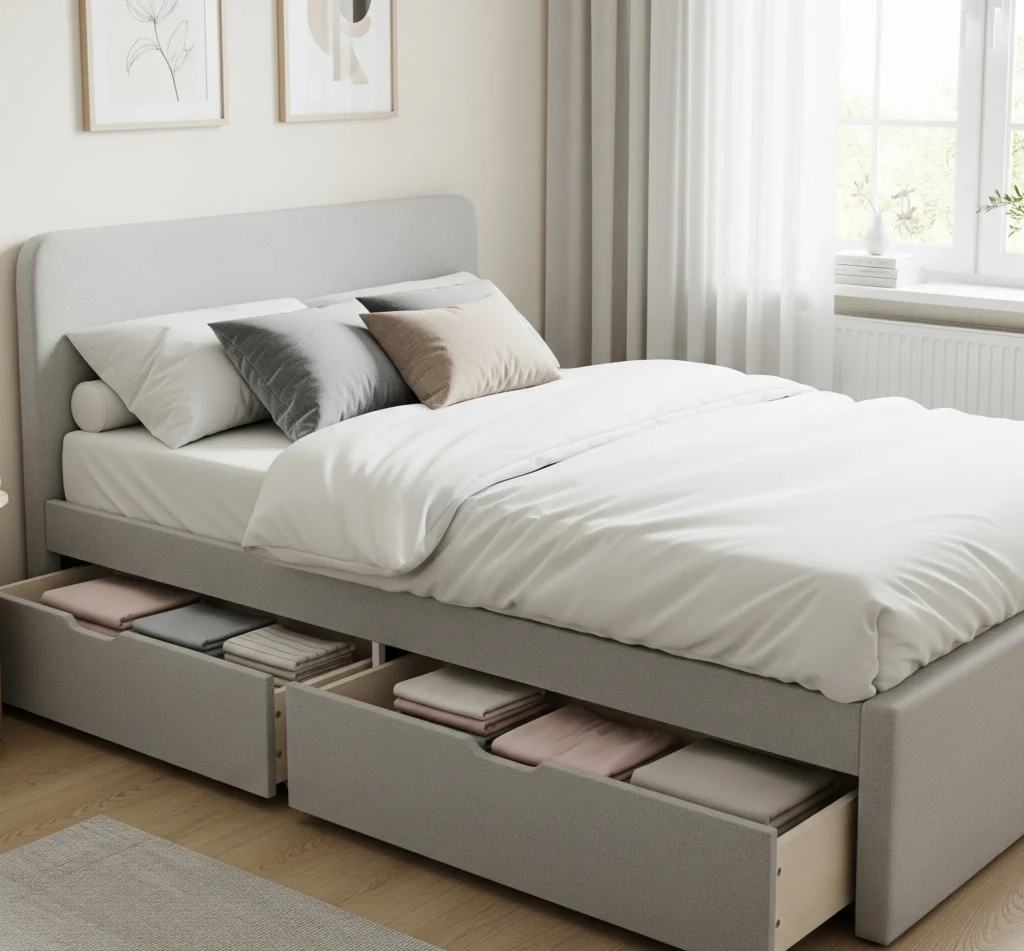 small bedroom storage