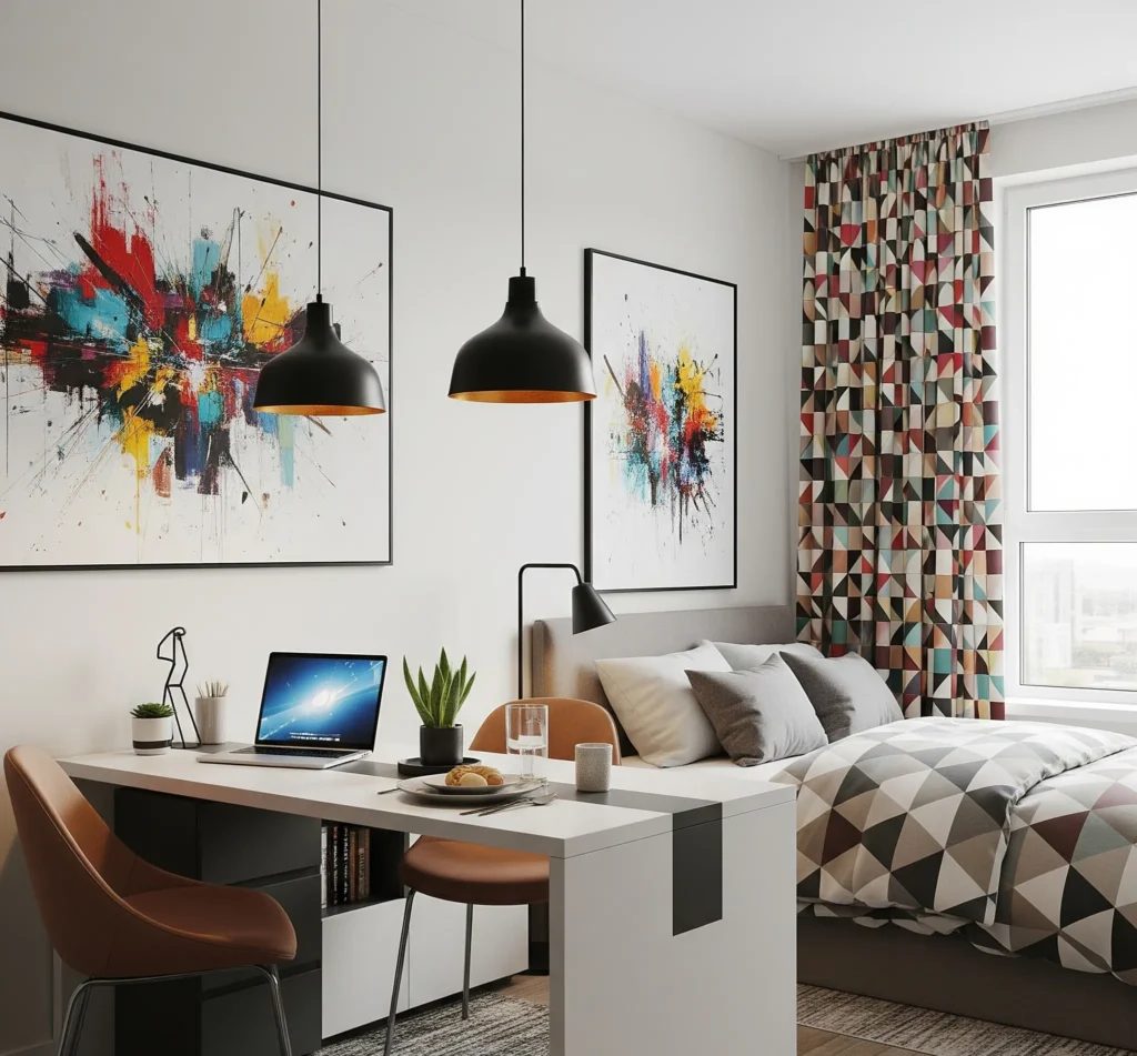 studio apartment layout