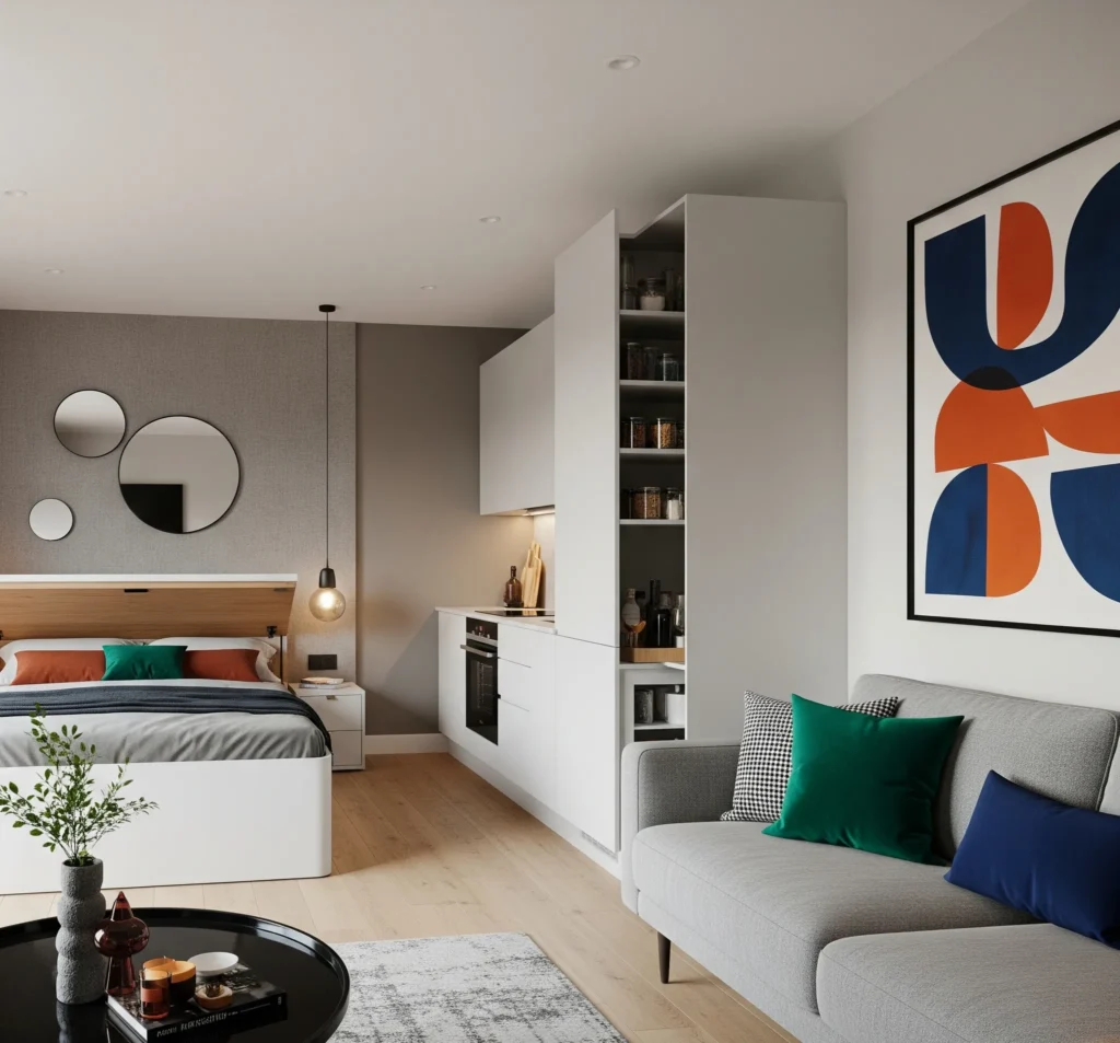 Stylish Apartment Decorating Tips & Ideas for Small Spaces tiny apartment decorating