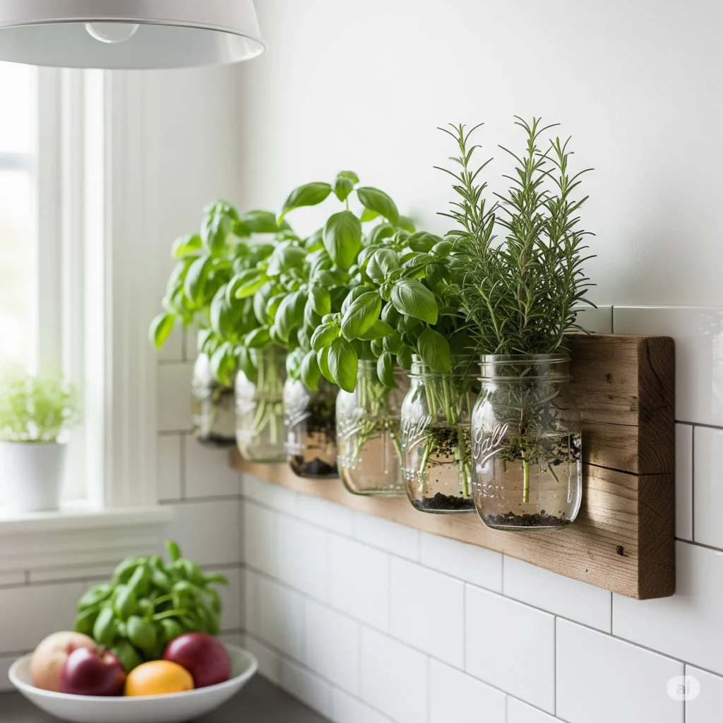 wall mounted herb garden