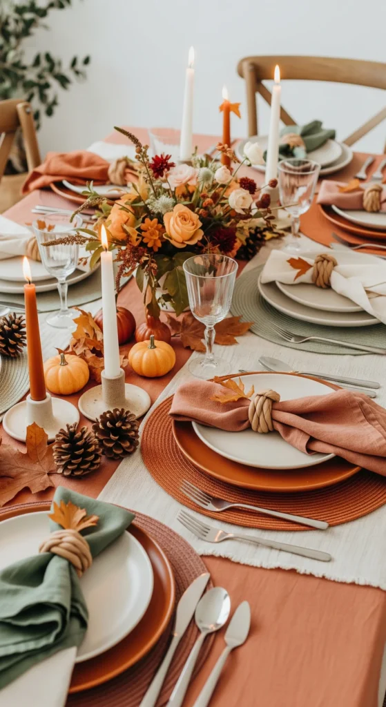 budget thanksgiving table decor
