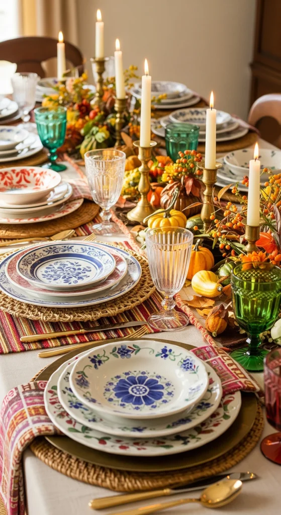 budget thanksgiving table settings