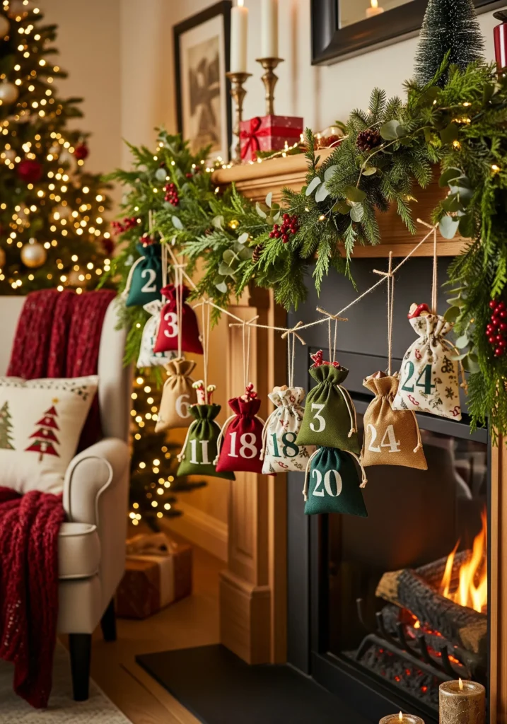 15 Classic & Cozy Christmas Mantel Ideas That’ll Make Your Living Room Feel Like a Holiday Movie christmas mantle decorations