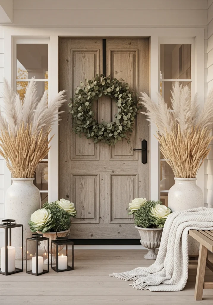 7 Fall Porch Decor Ideas That’ll Make Your Neighbors Stare cozy fall porch