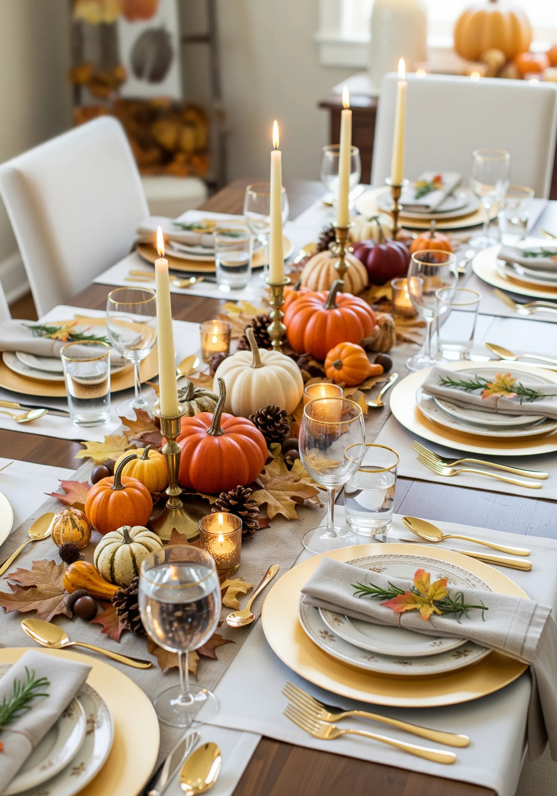 12 Cozy & Elegant Thanksgiving Table Setting Ideas Guests Will Love cozy thanksgiving table