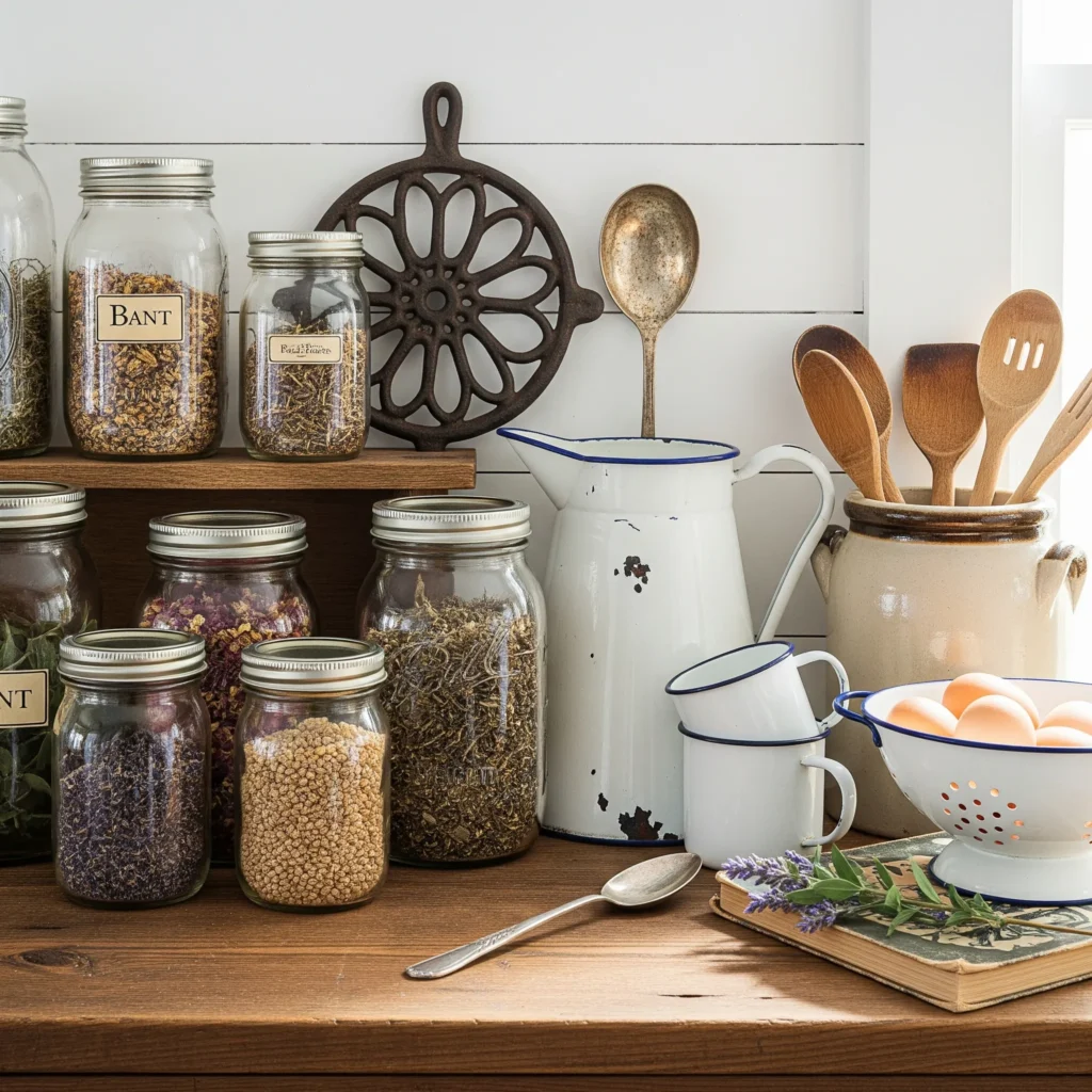 11 Farmhouse Kitchen Ideas That Look Straight Out of a Magazine (But Are Totally DIY-able!) diy farmhouse kitchen