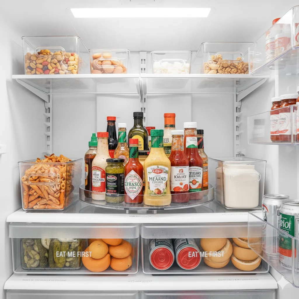 25 Fridge & Freezer Organization Ideas That Actually Work (No More Mess!) diy fridge organization