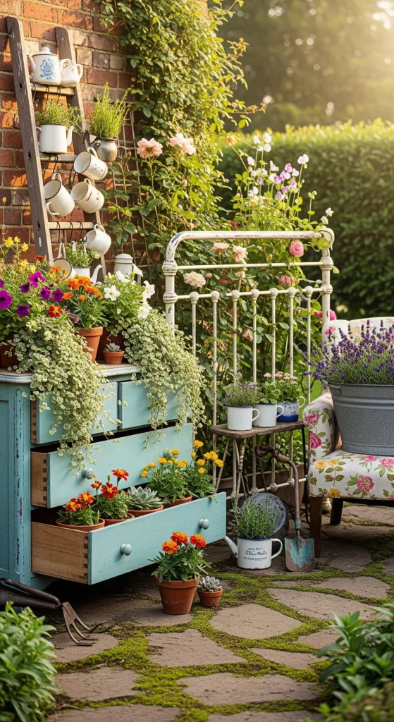 13 Small Garden Ideas on a Budget That Make a Big Impact (Even in Tiny Spaces) diy garden ideas for small spaces