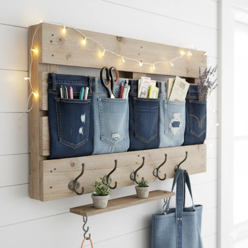 denim crafts home decor