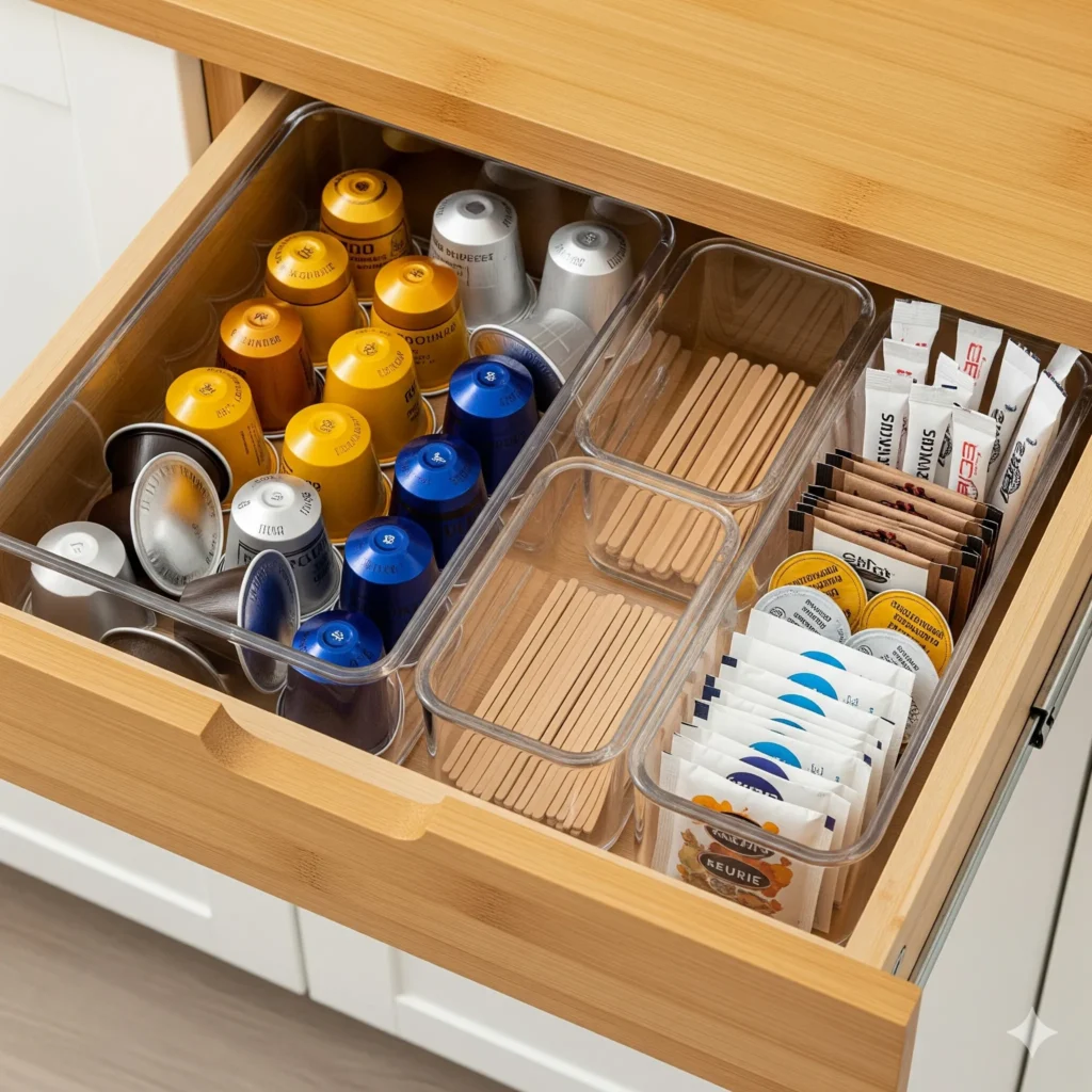 20 Dollar Store Kitchen Organization Tips for Under $20 dollar store kitchen drawer organization