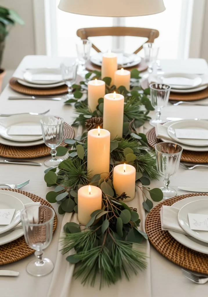 elegant thanksgiving table