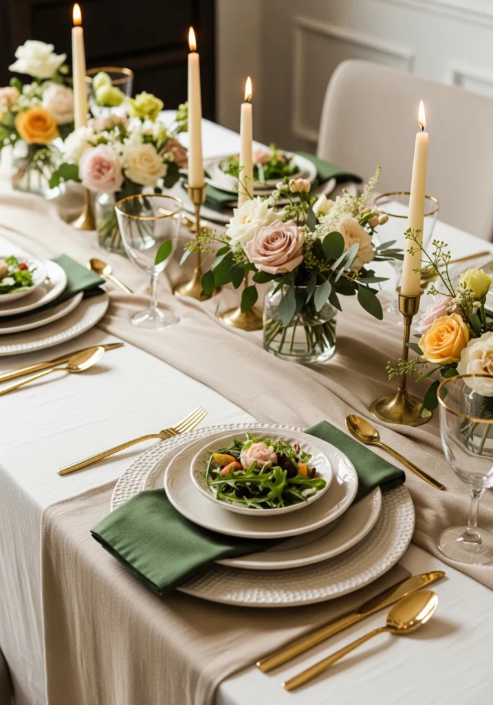 10 Neutral Thanksgiving Table Ideas for a Calm, Sophisticated Look elegant thanksgiving table setting