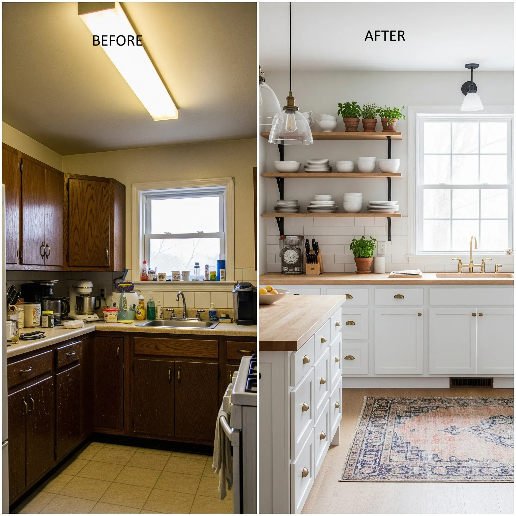 11 Farmhouse Kitchen Ideas That Look Straight Out of a Magazine (But Are Totally DIY-able!) farmhouse kitchen ideas