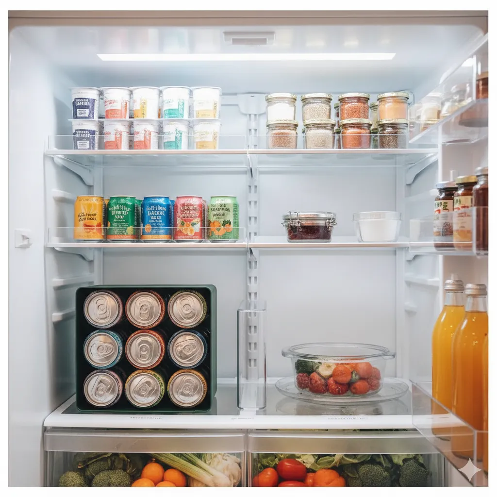 25 Fridge & Freezer Organization Ideas That Actually Work (No More Mess!) fridge organization ideas aesthetic