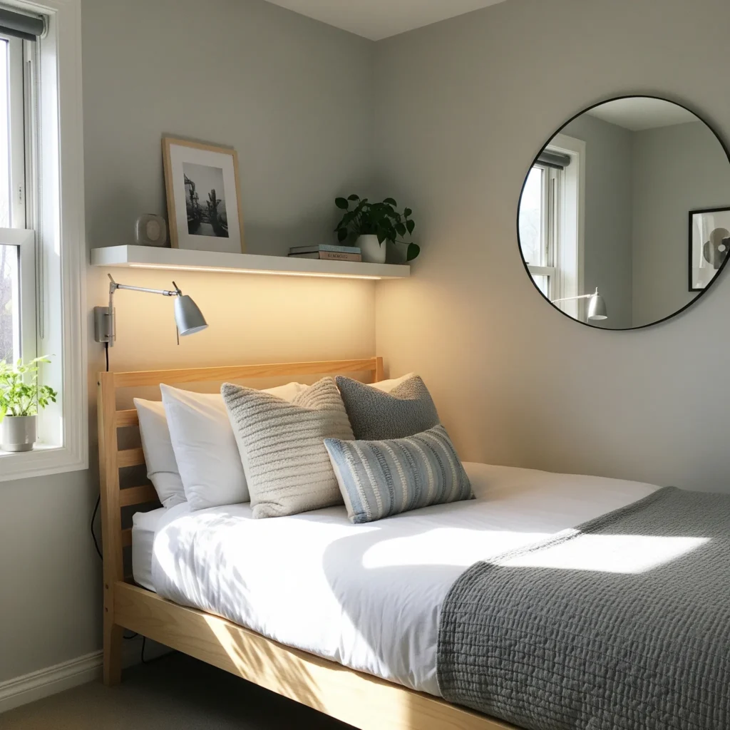 11 Small Bedroom Decor and Storage Ideas make a small bedroom look bigger